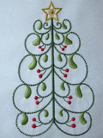Filigree Christmas Trees--Set of 10 Designs
