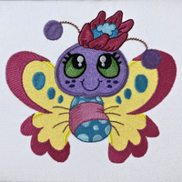 Butterfly Buddies 5x7--Set of 10 Designs
