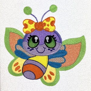 Butterfly Buddies 5x7--Set of 10 Designs