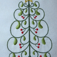 Filigree Christmas Trees--Set of 10 Designs