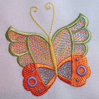 Butterfly Bling 4x4--Set of 10 Designs