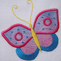 Butterfly Bliss 4x4--Set of 10 Designs