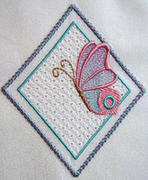 Wing Needle Butterflies 5x7--Set of 10 Designs
