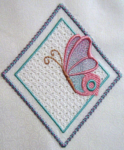 Wing Needle Butterflies 5x7--Set of 10 Designs