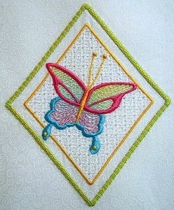 Wing Needle Butterflies 5x7--Set of 10 Designs