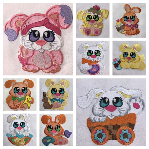 Iron On Patches - 24 Pcs Cartoon Love Heart Patches Eyes Cute Embroidered  Appliques DIY Crafts (12 Colors)