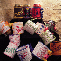 Cuddle Can Koozies 6x10--Set of 14 ITH Designs