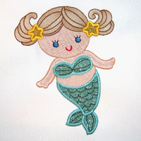 Merry Mermaids 5x7--Set of 10 Designs
