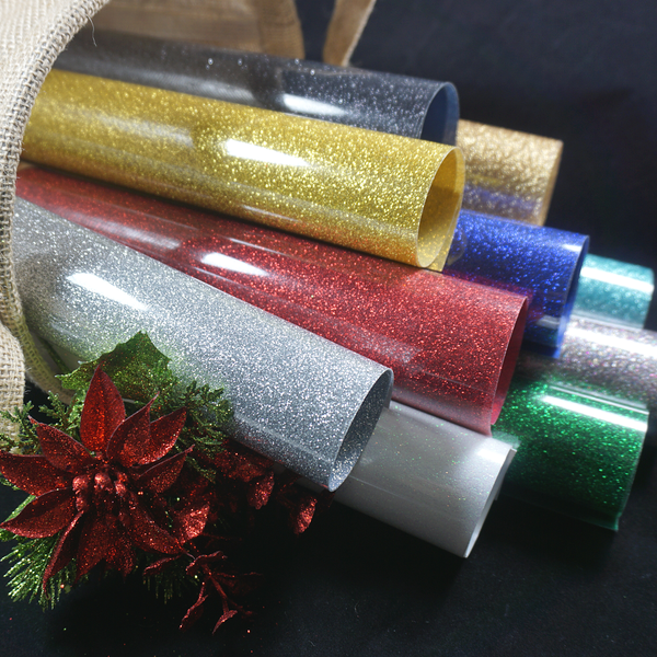 GlitterFlex Ultra Silver Glitter HTV